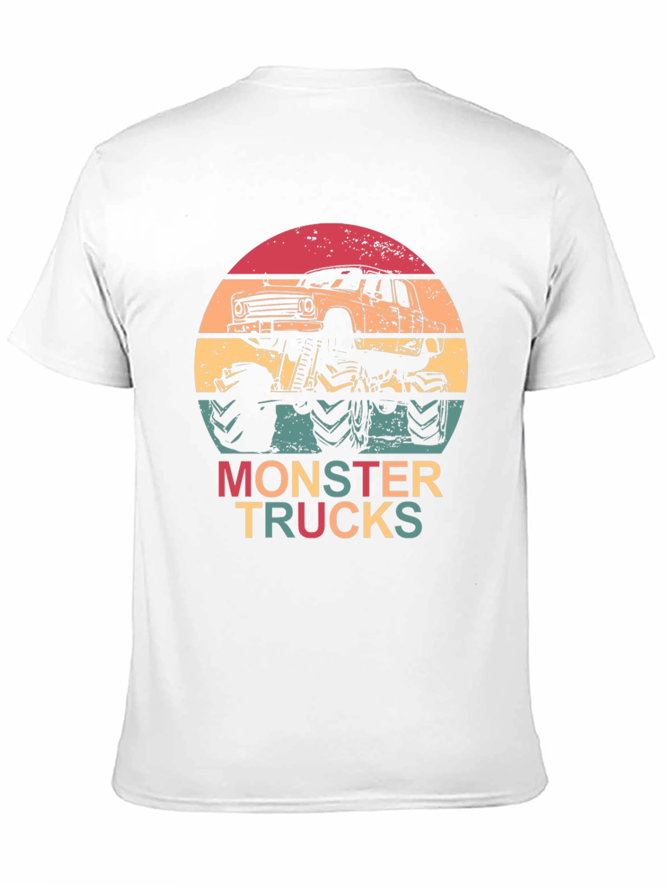 Monster Truck Retro Graphic Tee