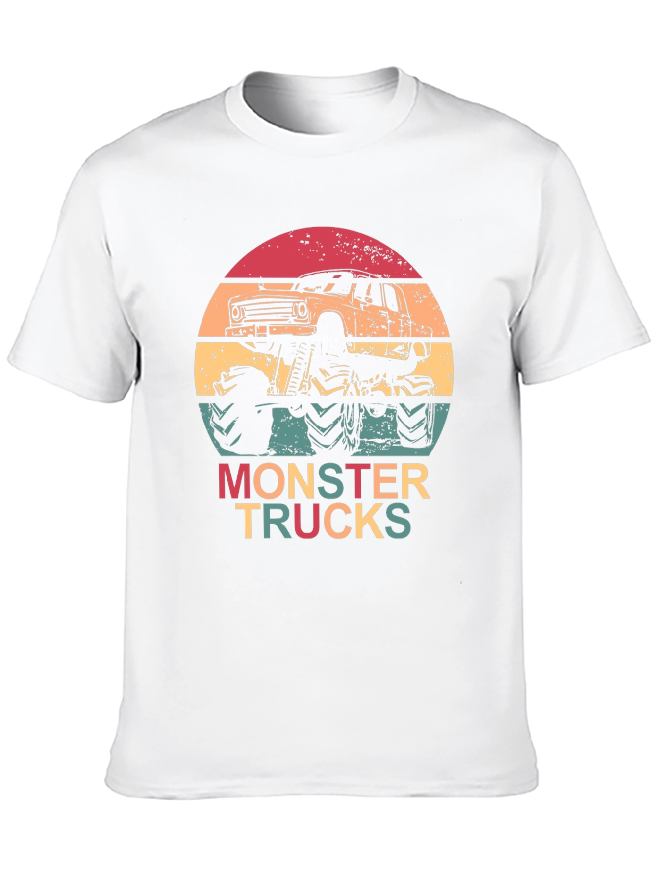 Monster Truck Retro Graphic Tee