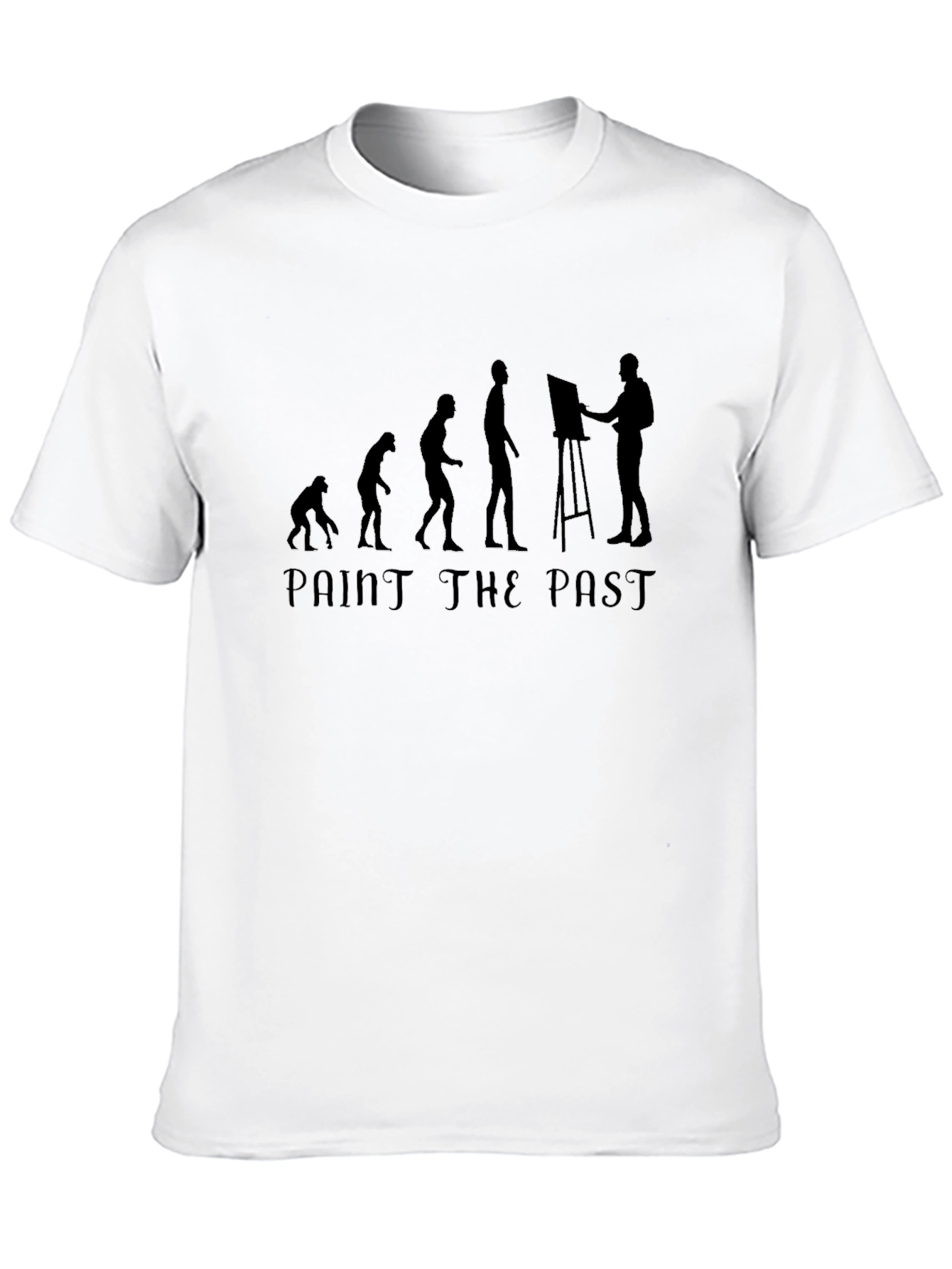 Paint the Past Evolution Graphic T-Shirt