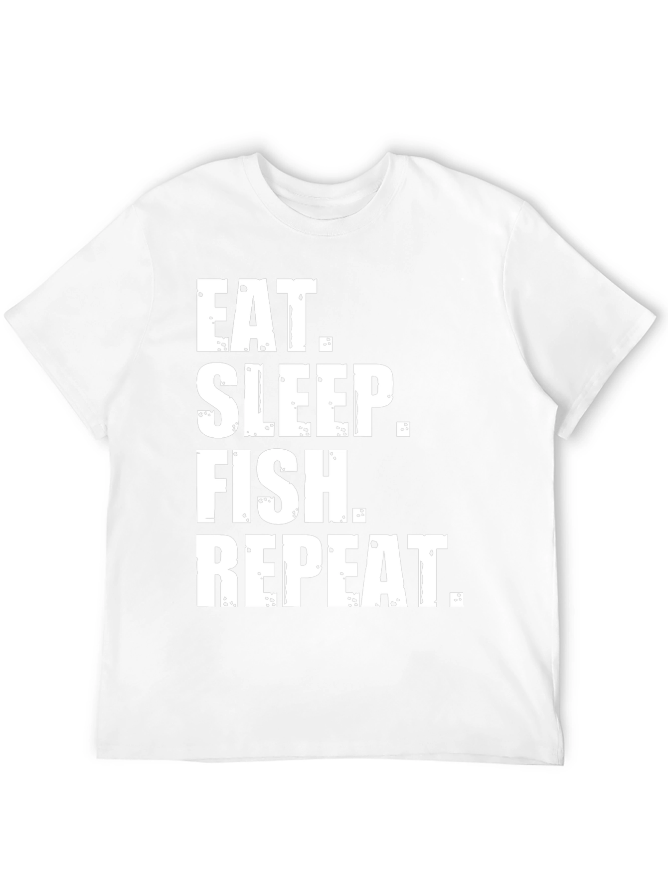 Eat Sleep Fish Repeat Graphic Tee