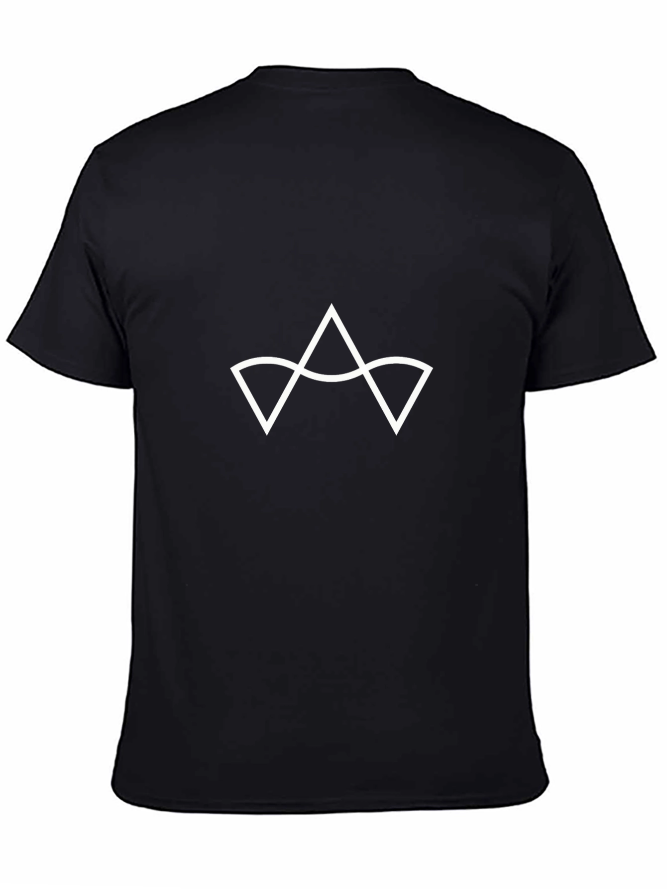 Minimalist Symbol Black T-Shirt