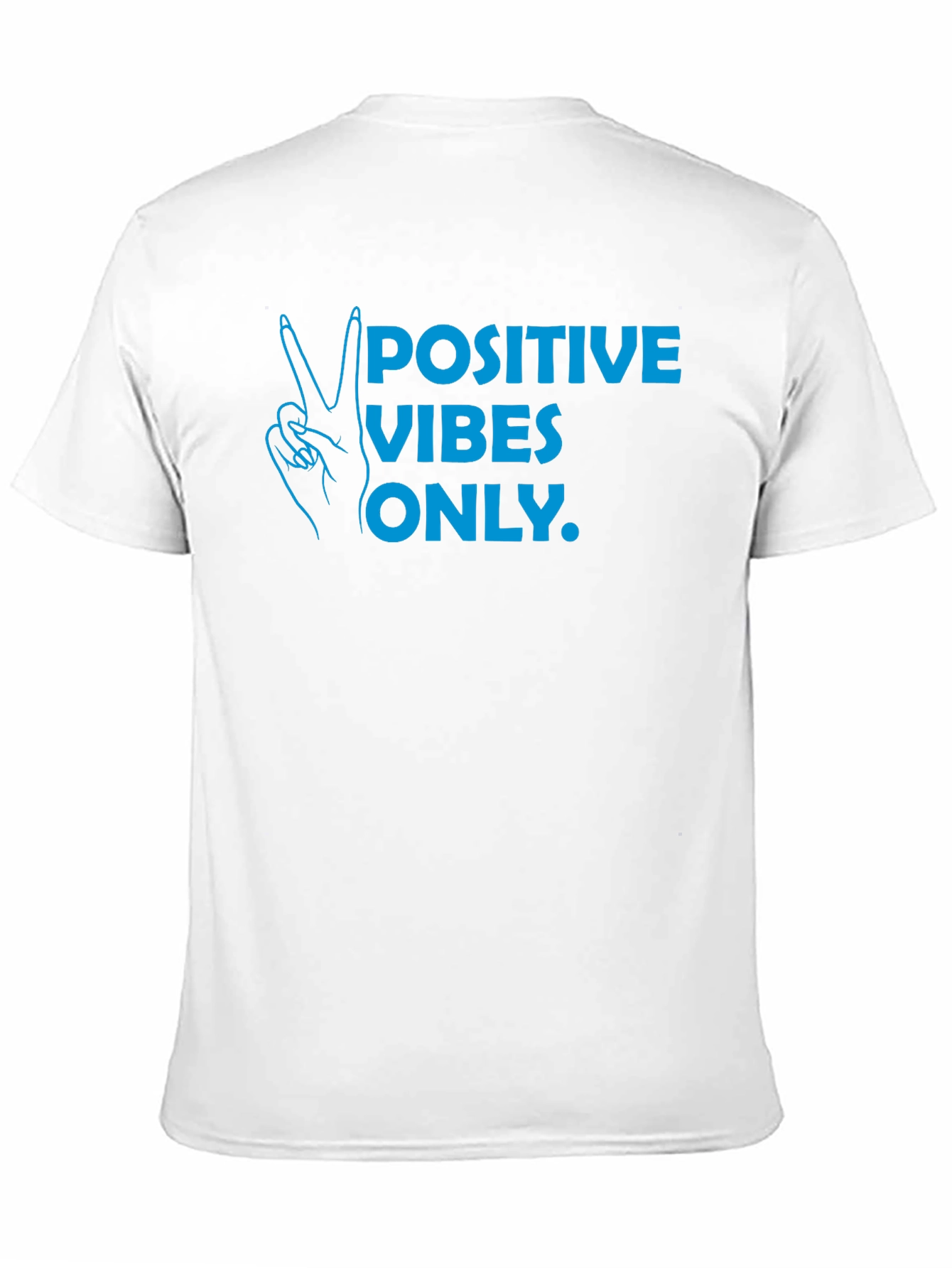 Positive Vibes Only T-Shirt - Black