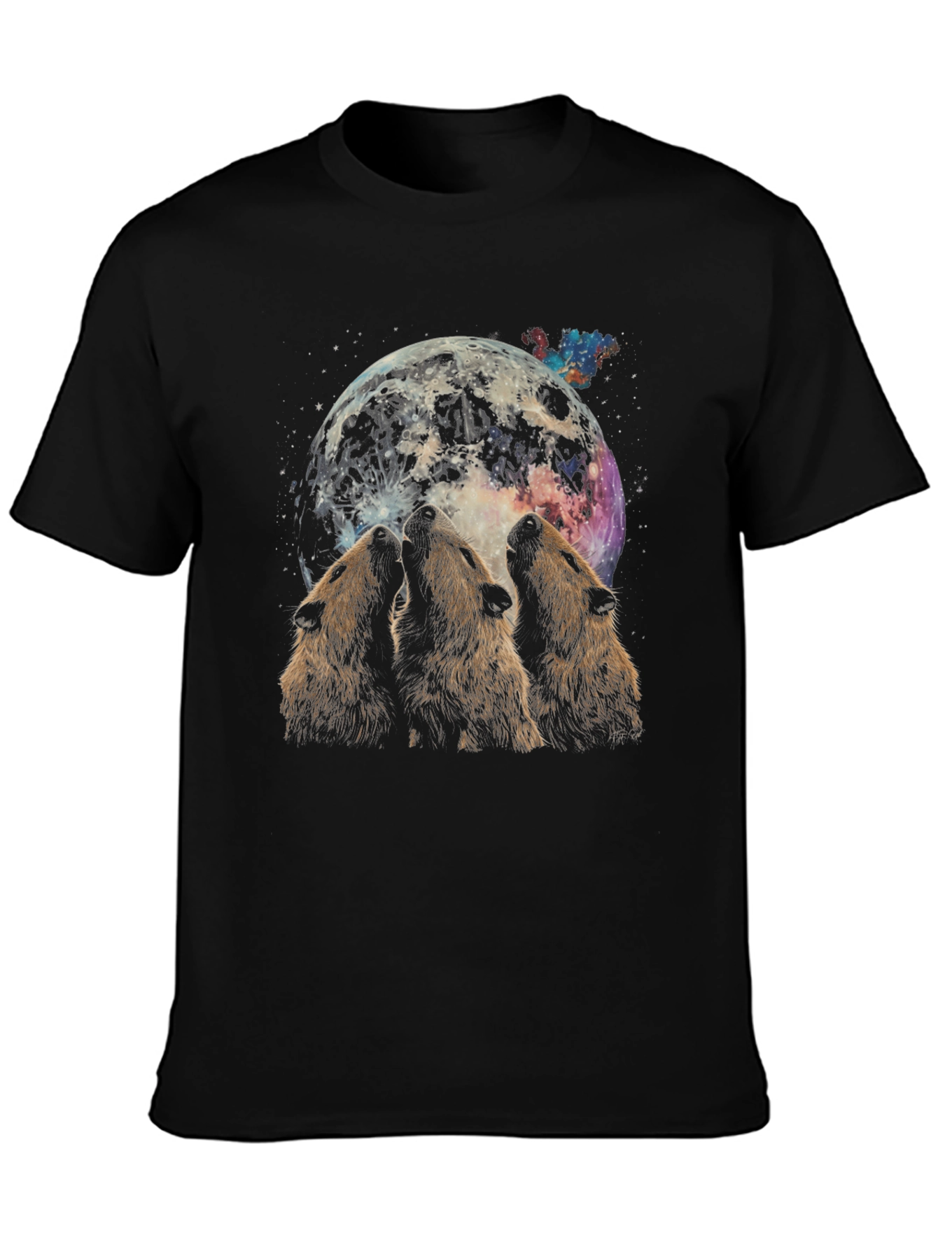 Wolf Moon Graphic T-Shirt