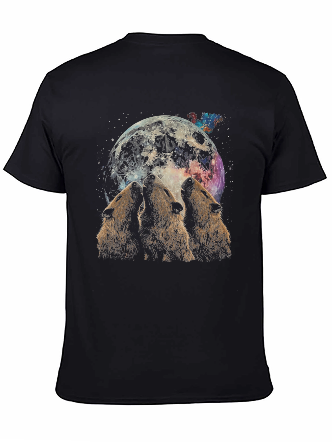 Wolf Moon Graphic T-Shirt