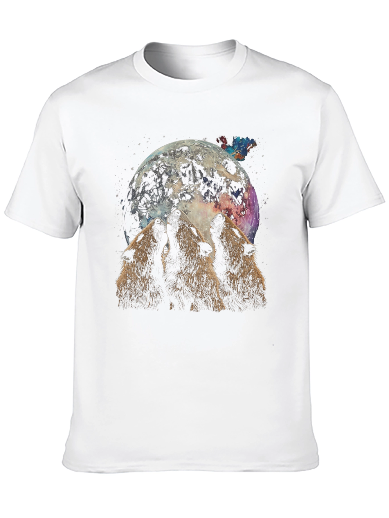 Wolf Moon Graphic T-Shirt