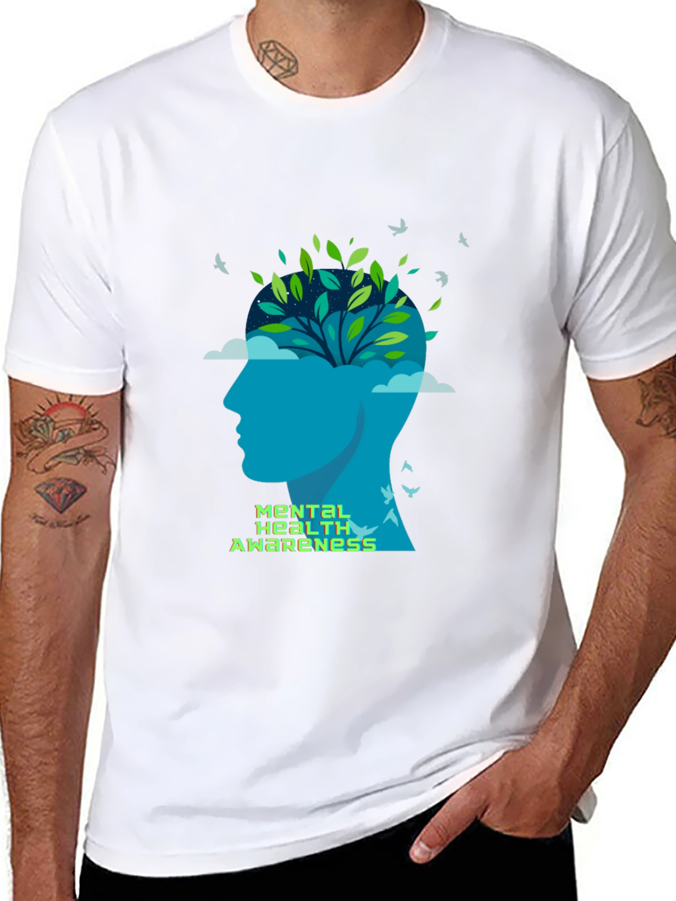 Mental Health Awareness T-Shirt - Tree of Mind