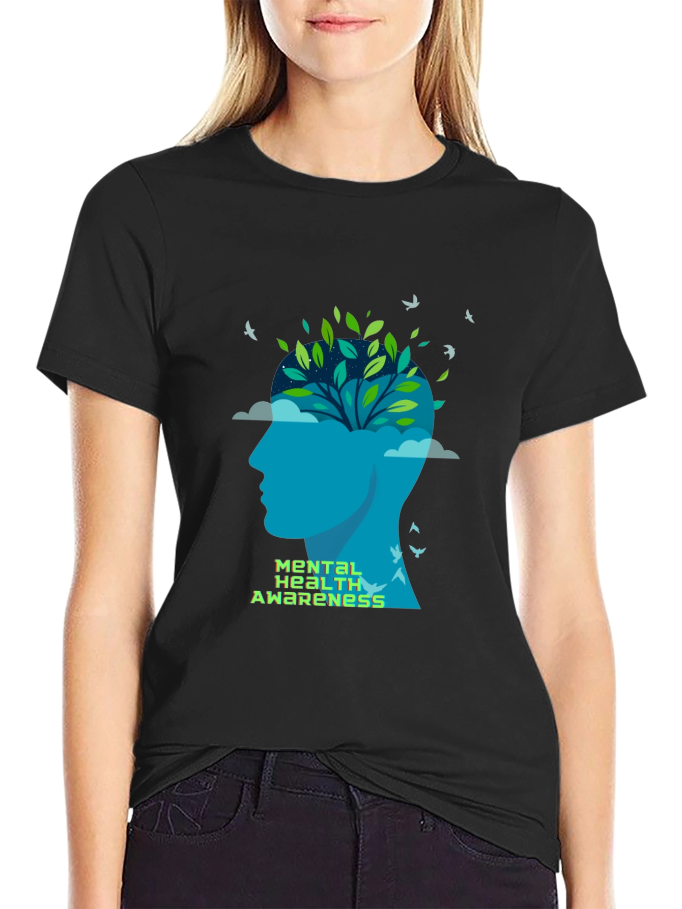Mental Health Awareness T-Shirt - Tree of Mind
