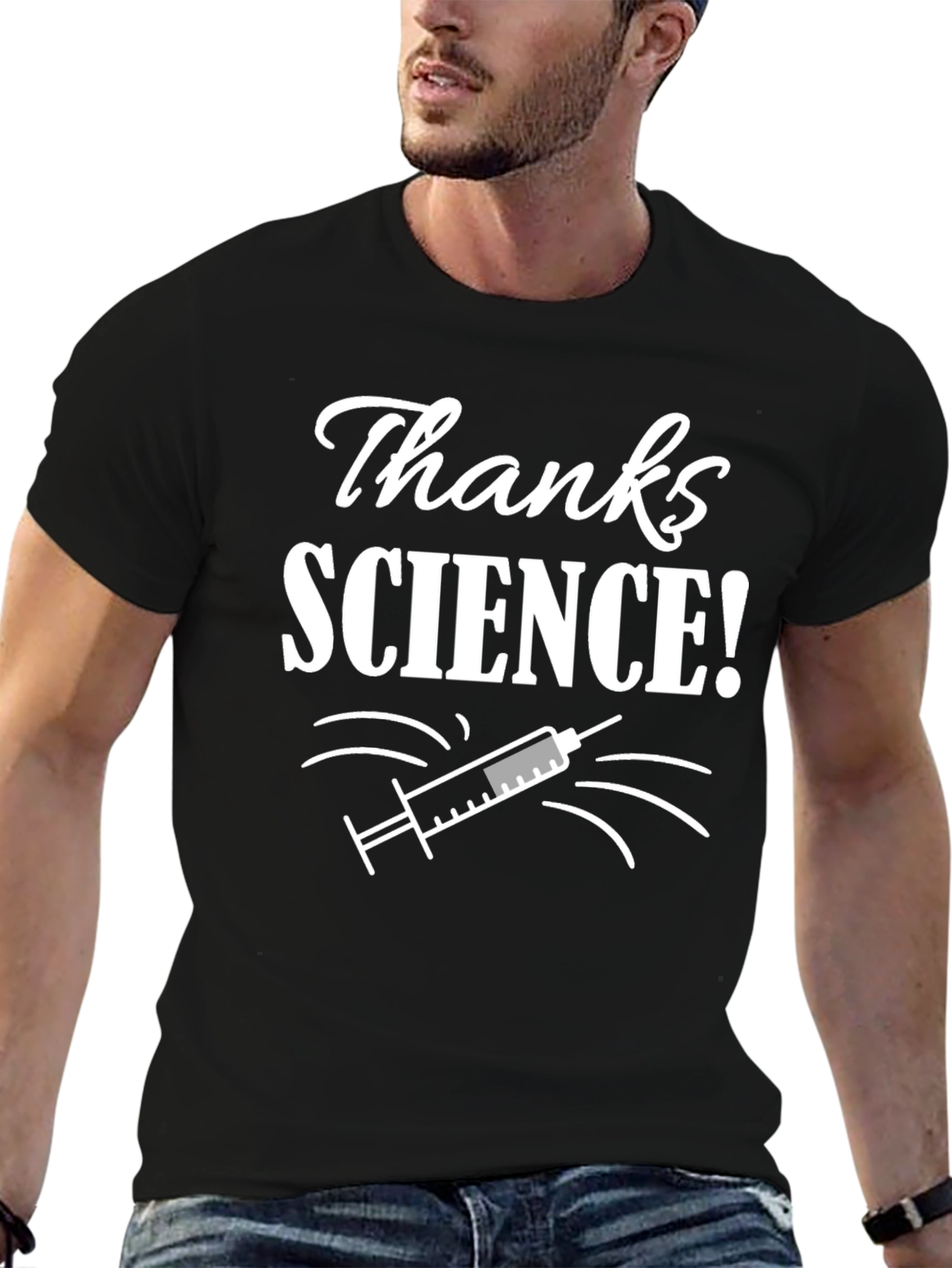 Thanks Science Black T-Shirt