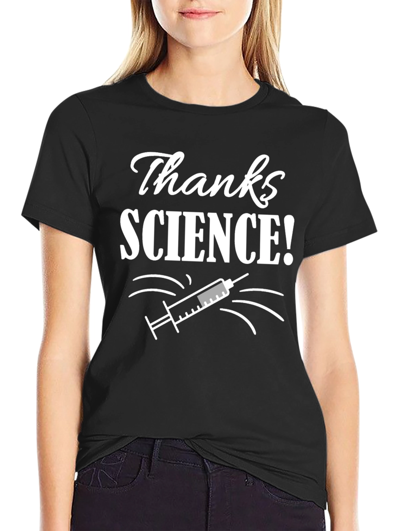 Thanks Science Black T-Shirt