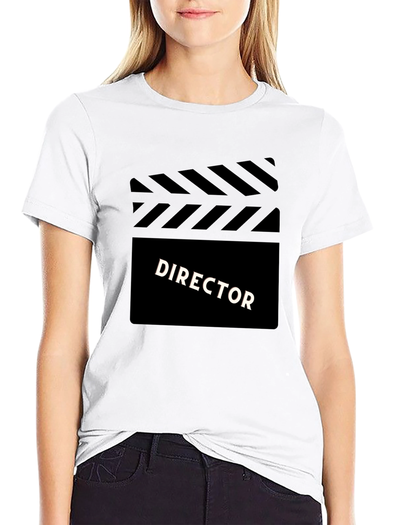 Director Clapperboard Graphic Tee - Film Lover Shirt