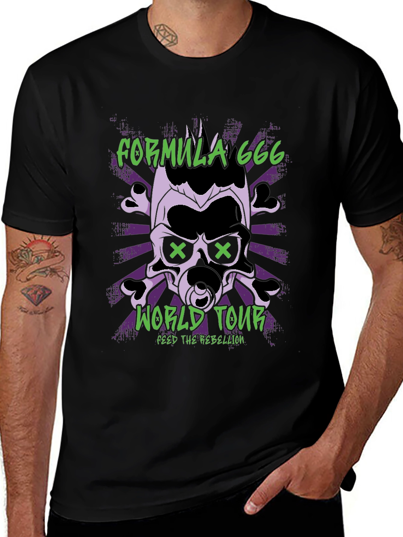 Formula 666 World Tour Graphic T-Shirt