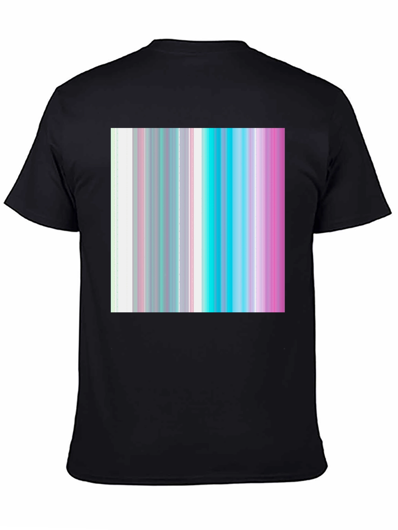 Vaporwave Stripes T-Shirt - Cool Graphic Tee