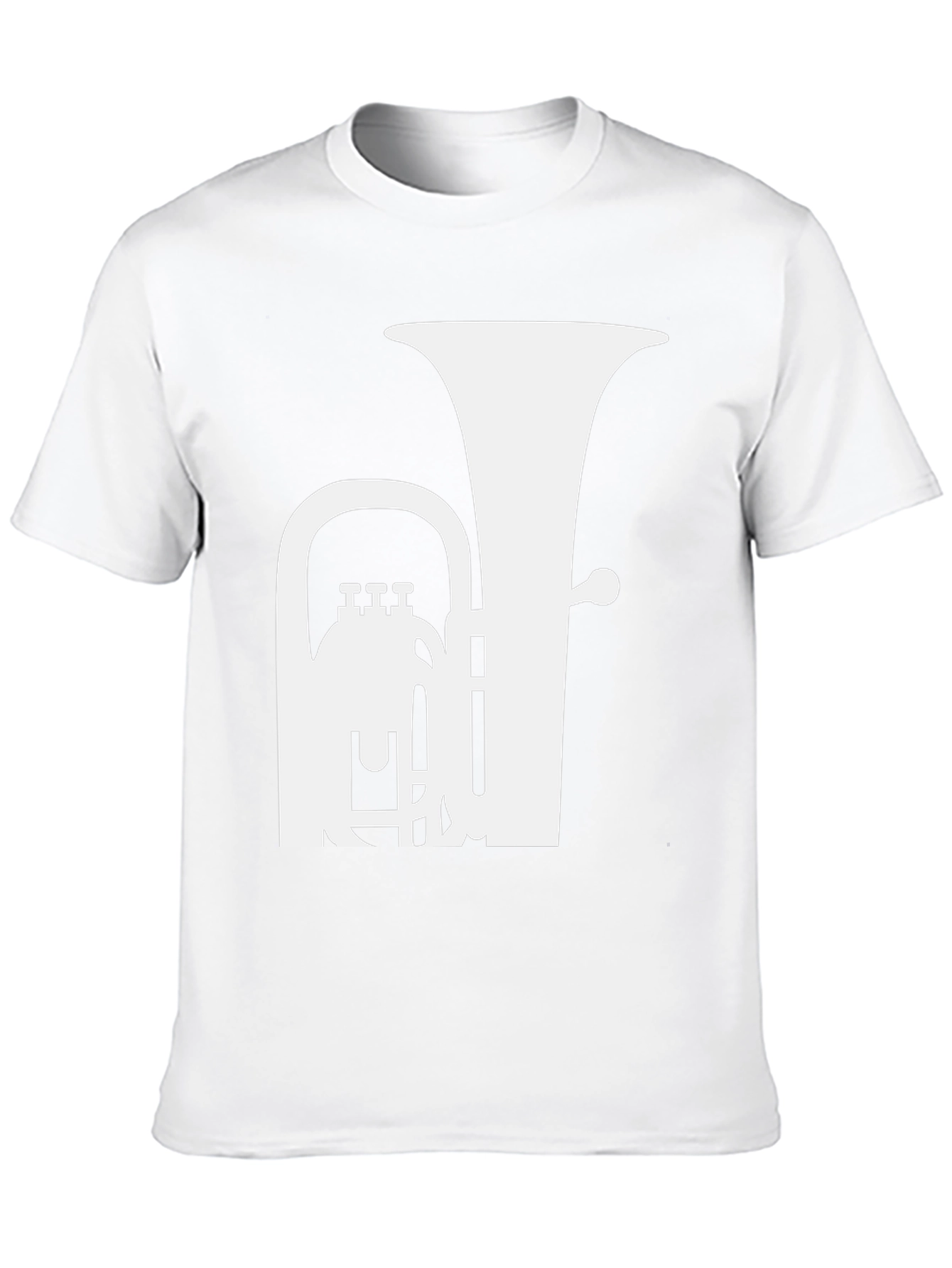 Tuba Graphic Tee - Musical Instrument Shirt