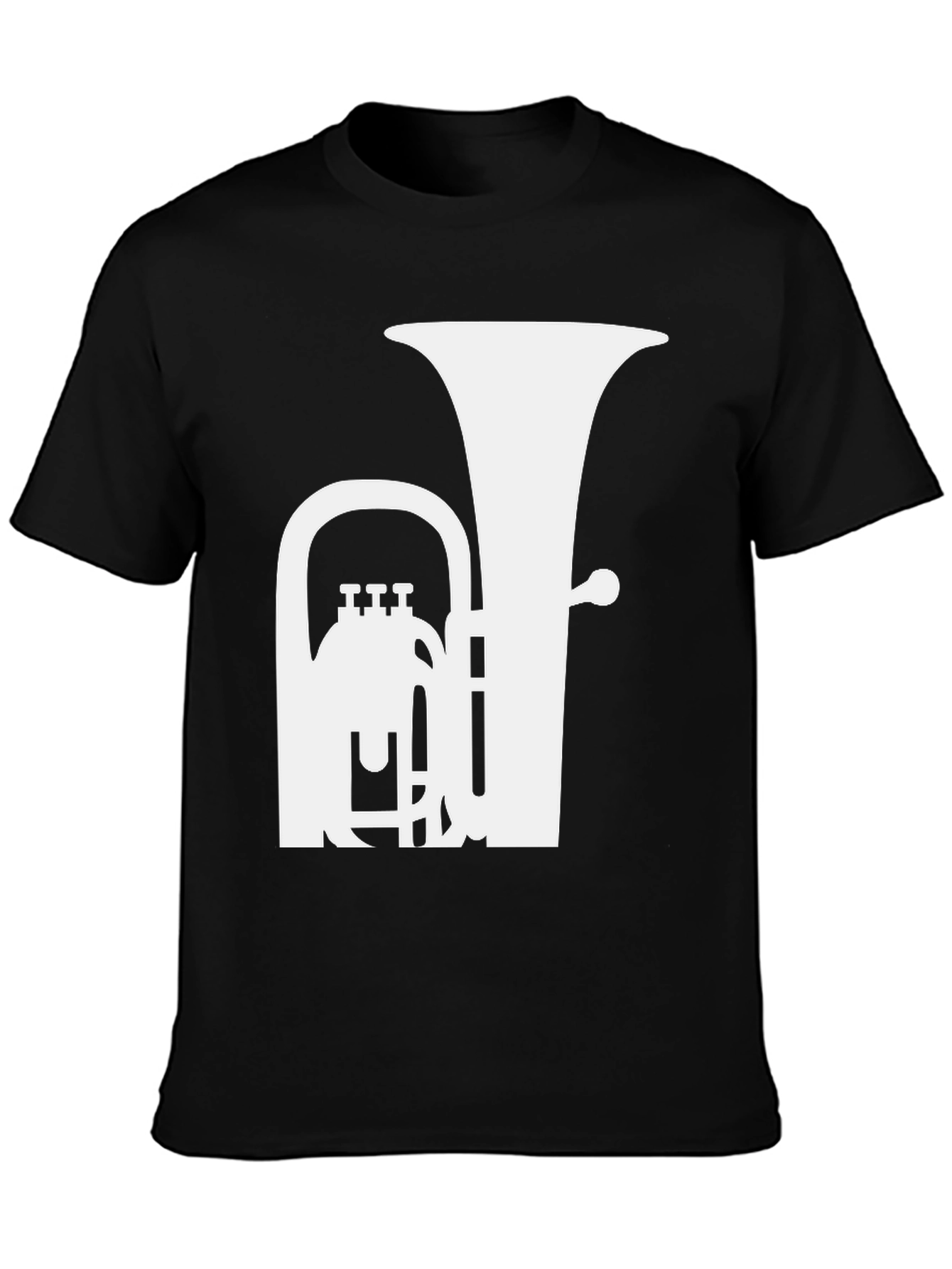 Tuba Graphic Tee - Musical Instrument Shirt