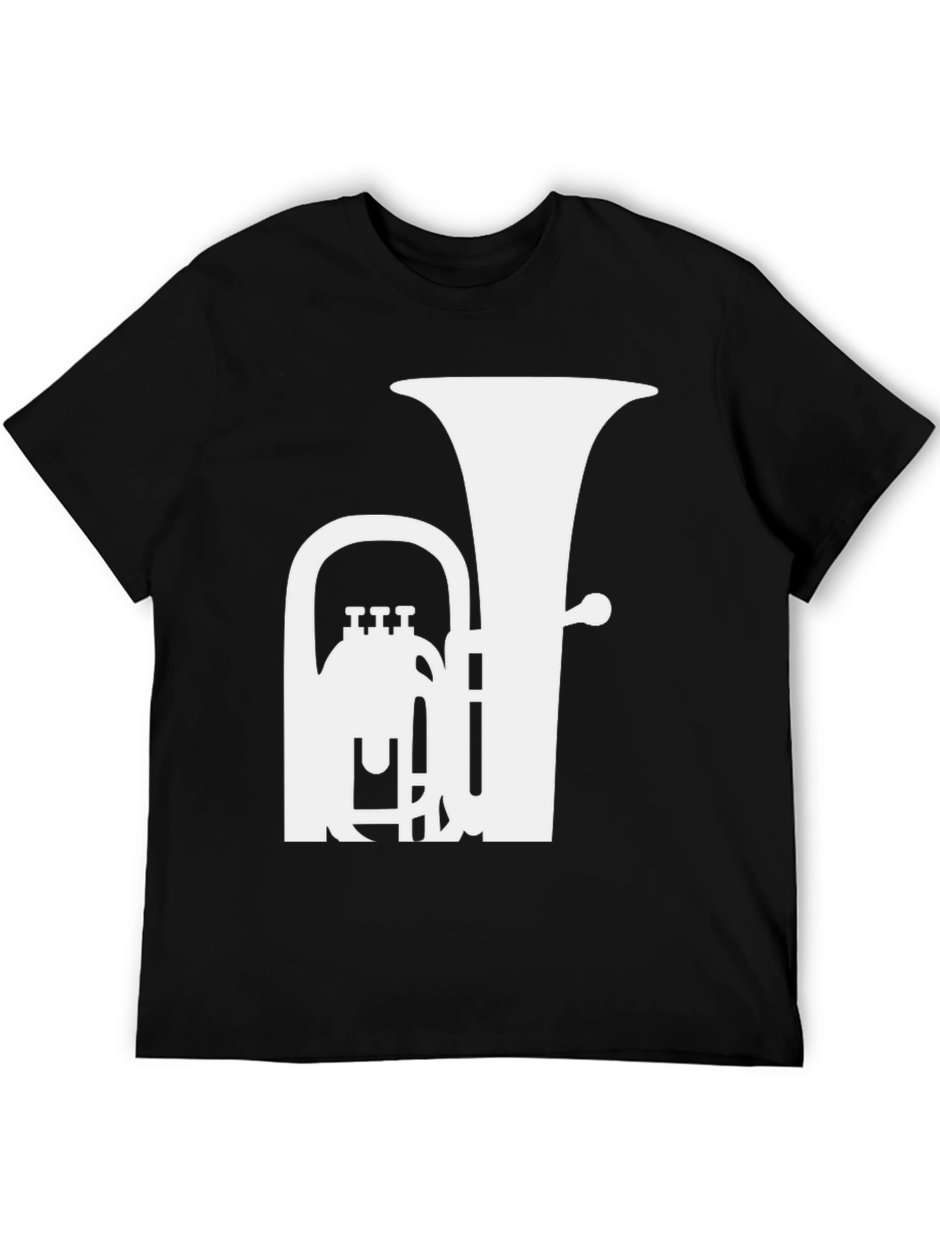 Tuba Graphic Tee - Musical Instrument Shirt