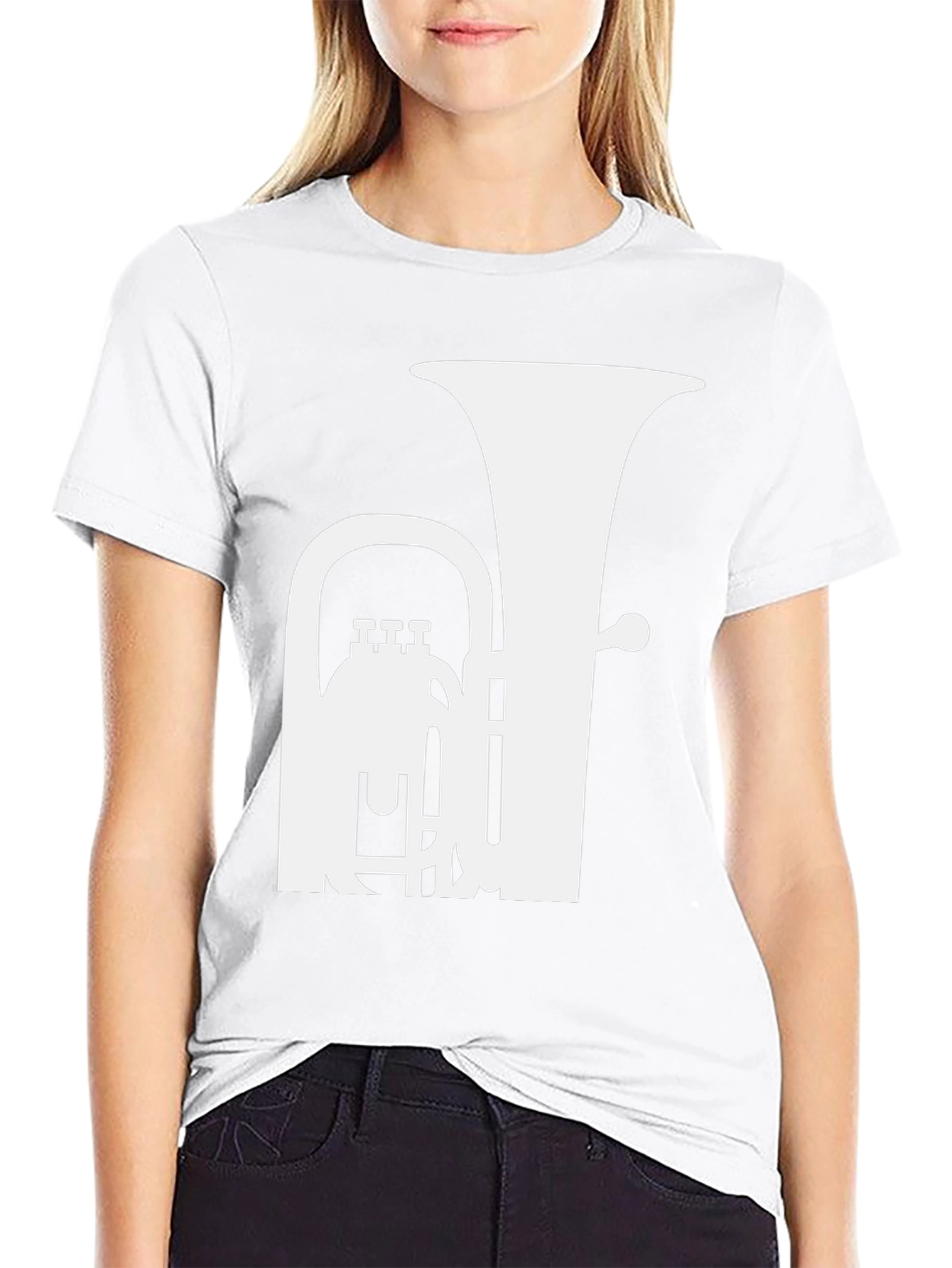 Tuba Graphic Tee - Musical Instrument Shirt