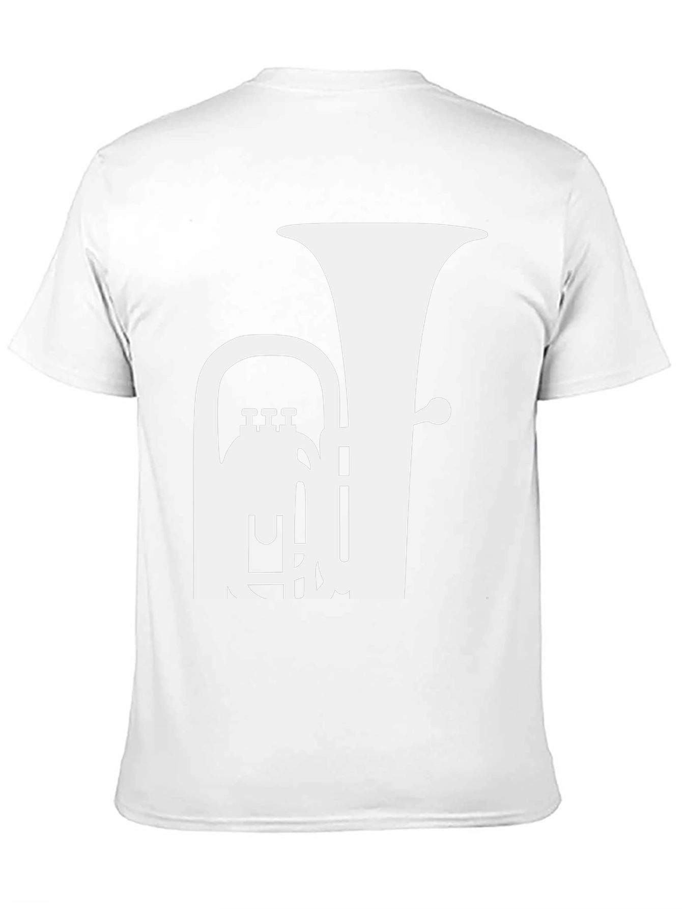 Tuba Graphic Tee - Musical Instrument Shirt