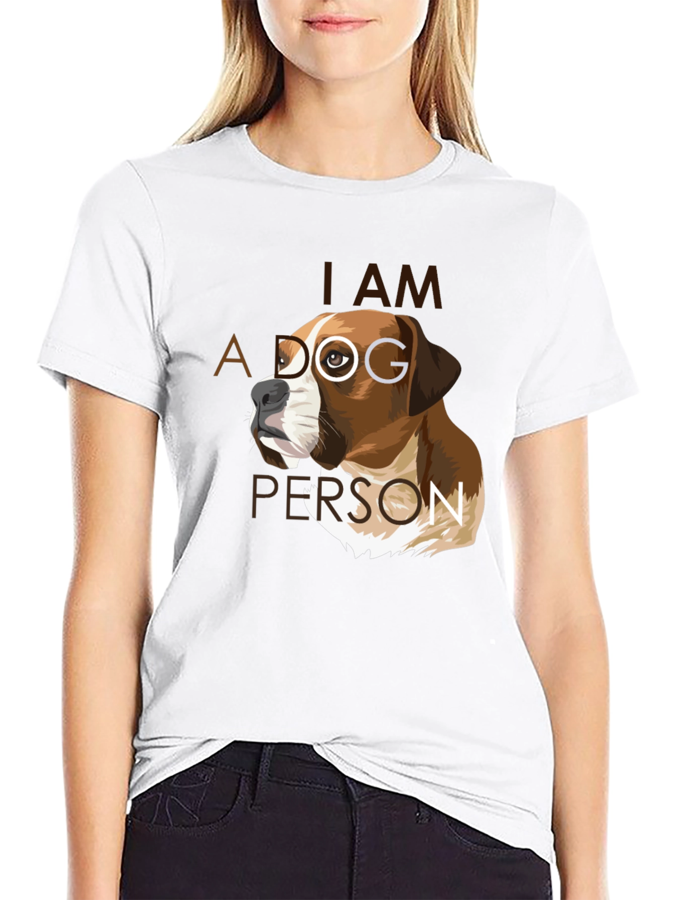 I am a Dog Person Graphic Tee