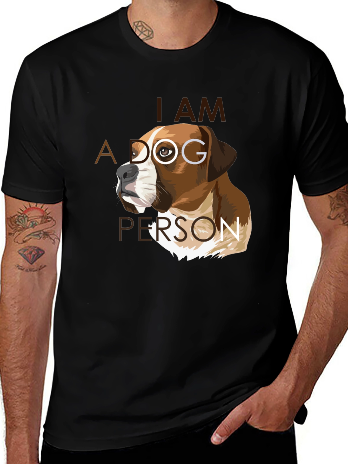 I am a Dog Person Graphic Tee