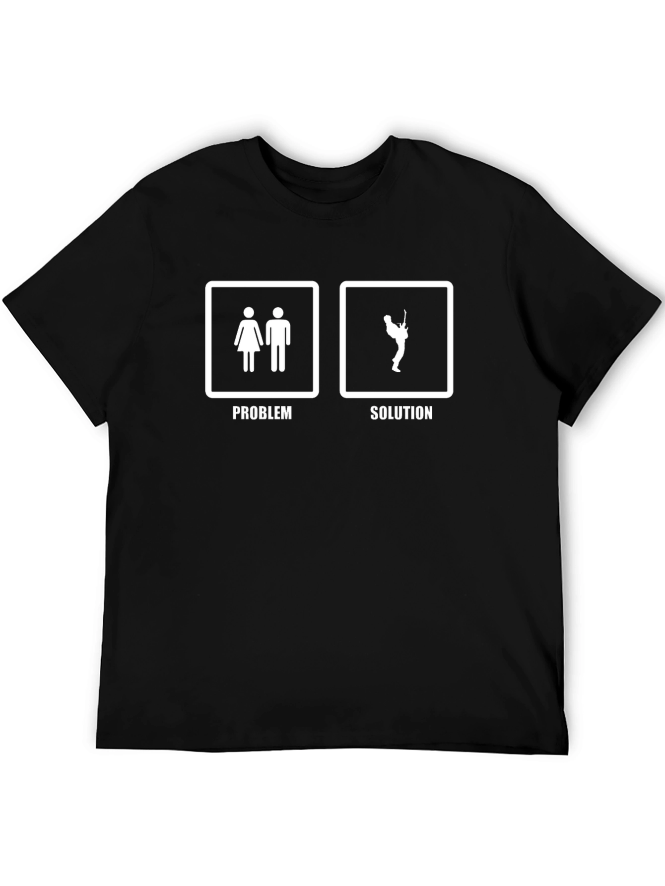 Problem Solution Guitar T-Shirt