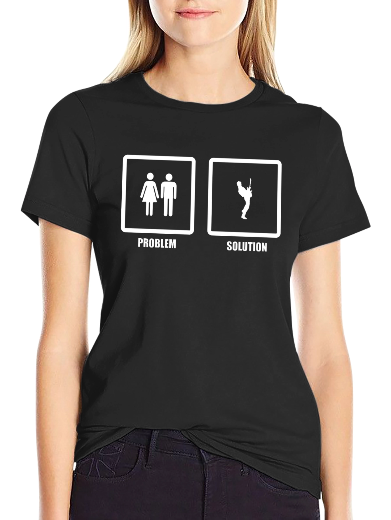 Problem Solution Guitar T-Shirt