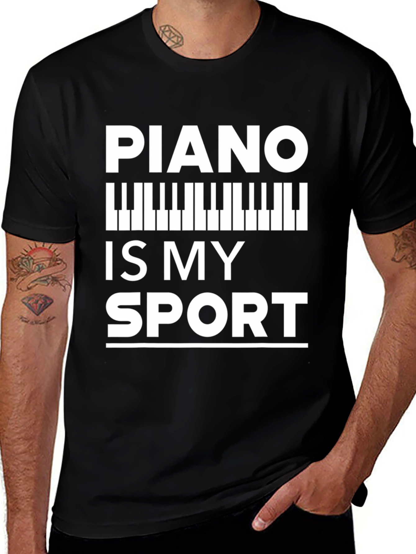 Piano Is My Sport T-Shirt