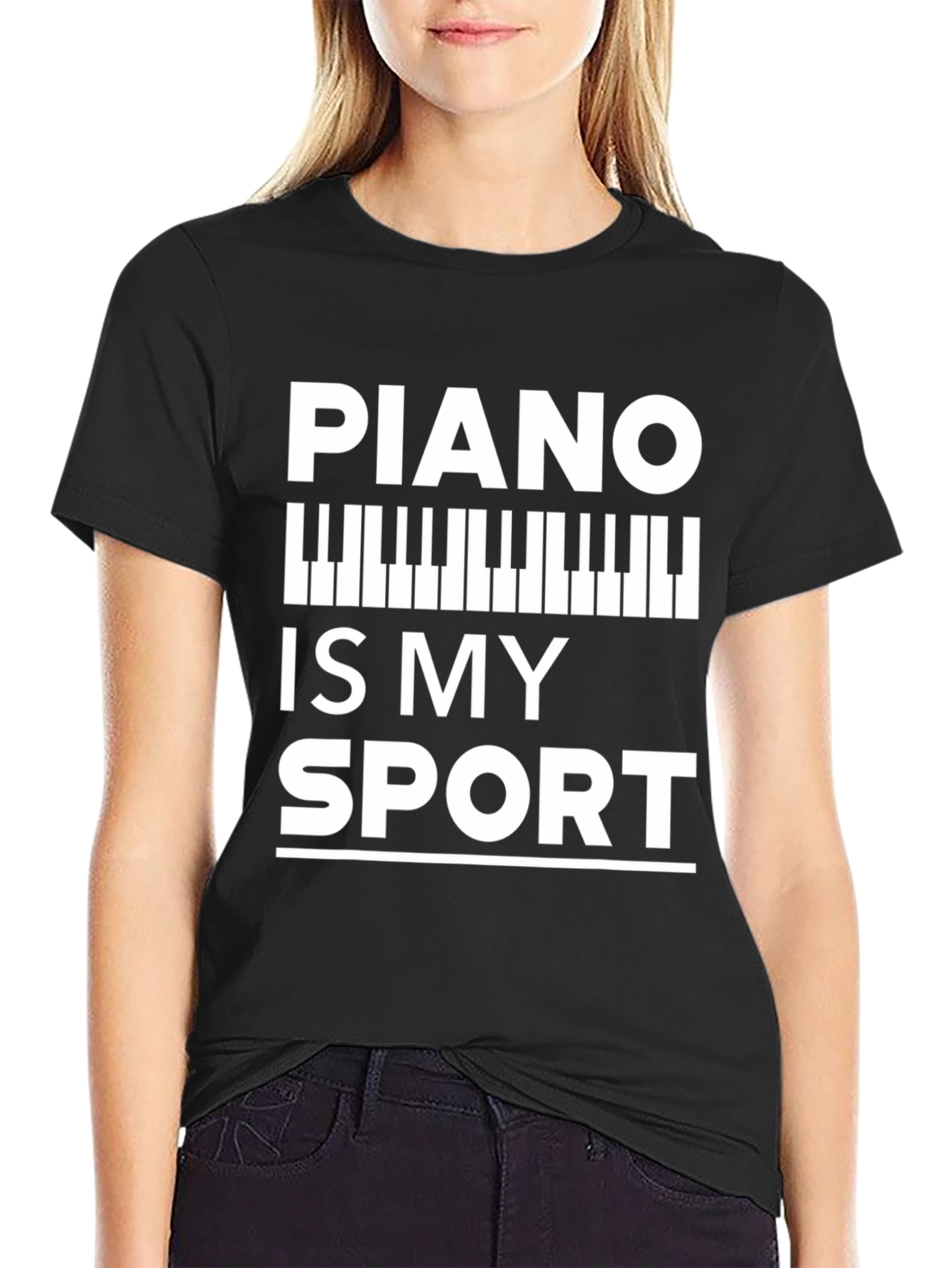 Piano Is My Sport T-Shirt