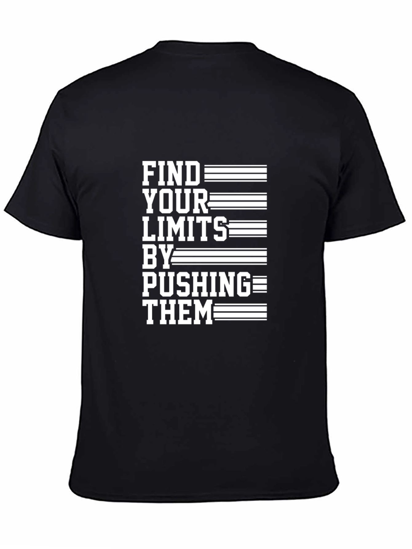 Motivational Tee: Find Your Limits T-Shirt