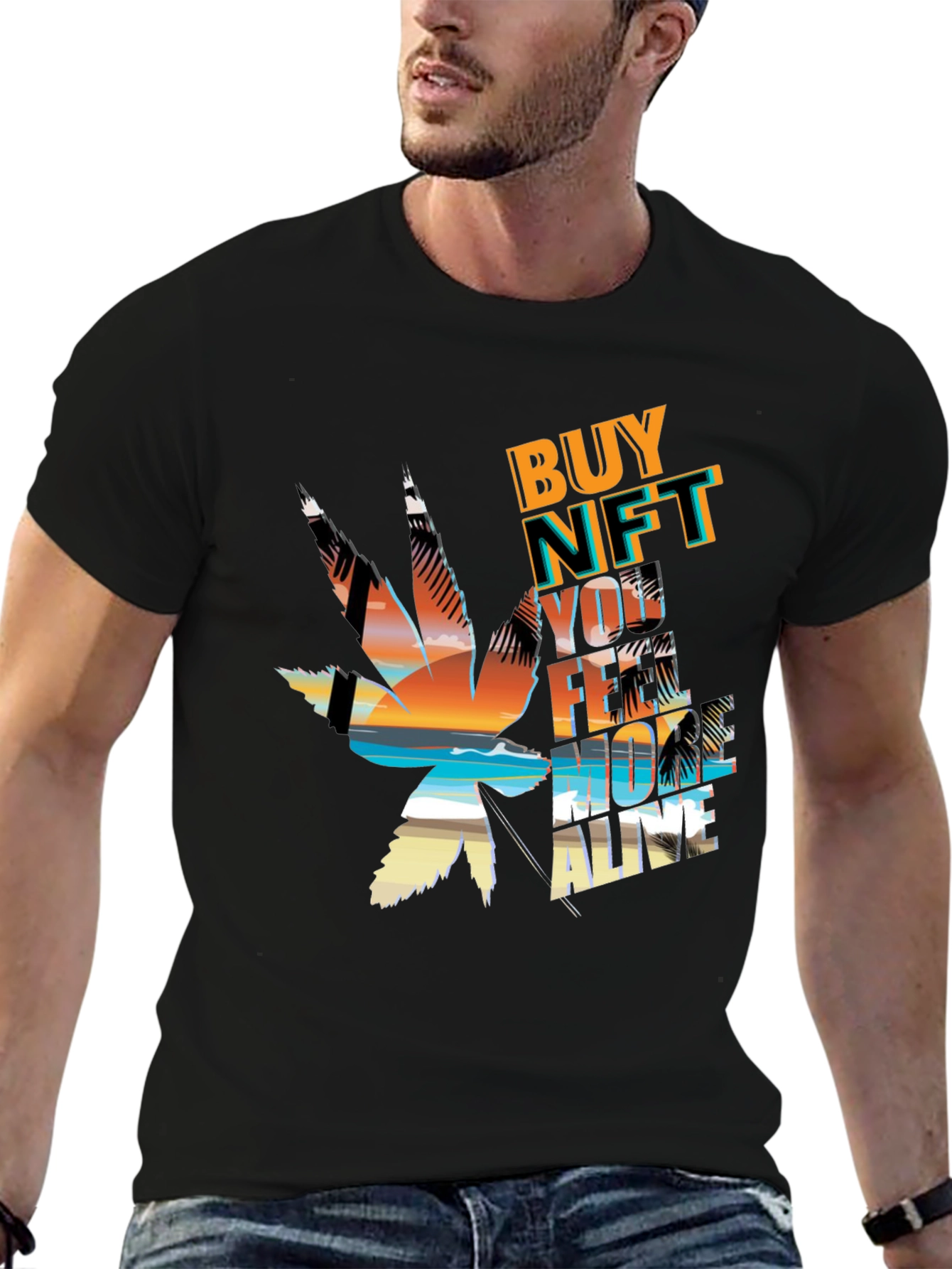 Buy NFT T-Shirt - Feel More Alive