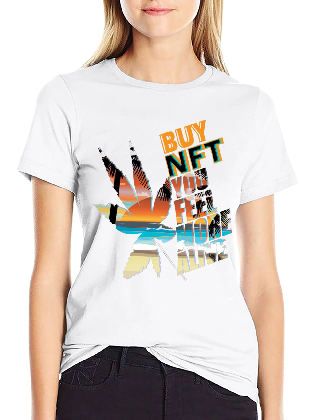 Buy NFT T-Shirt - Feel More Alive
