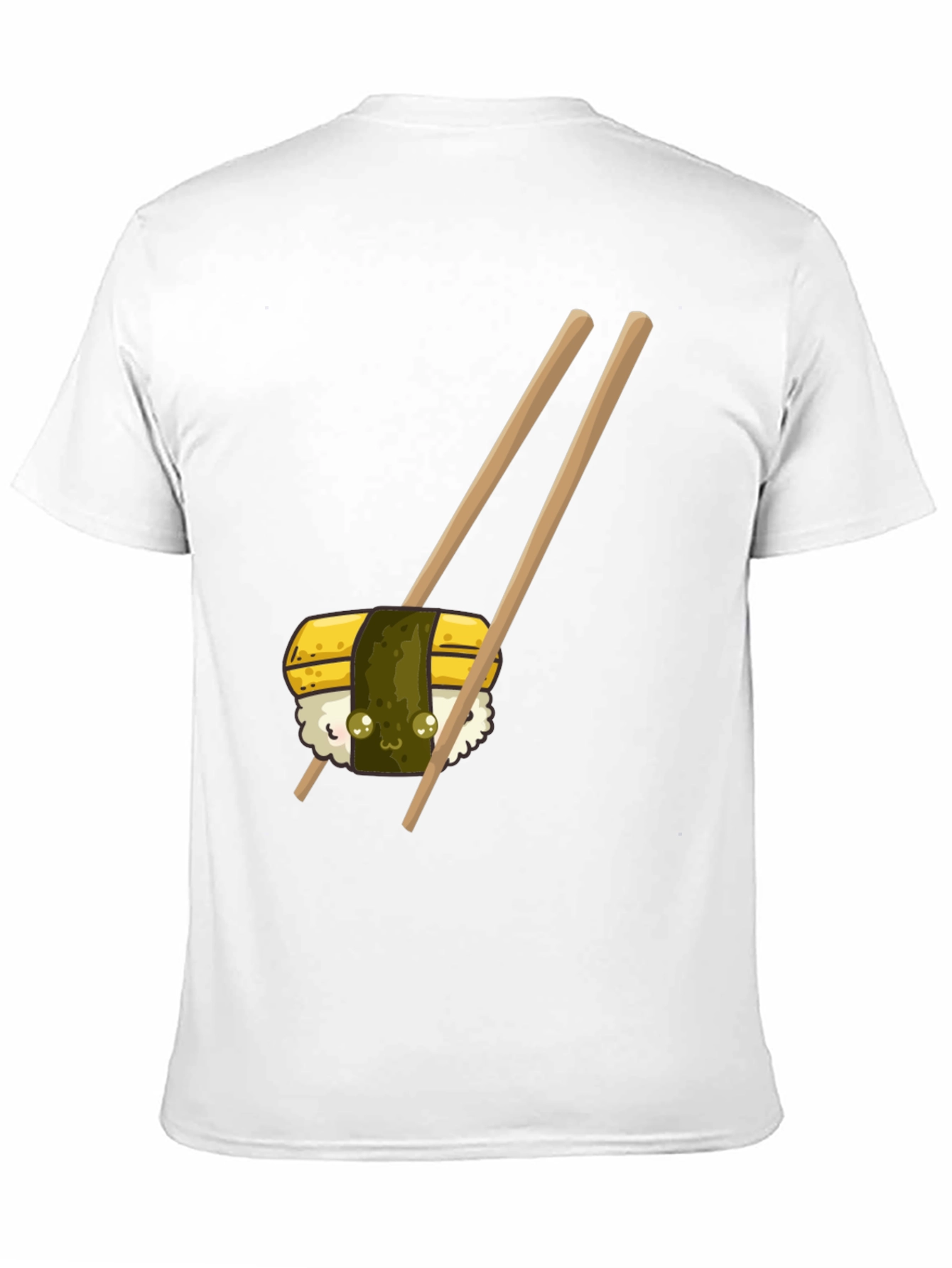 Sushi Graphic Tee -  Unisex Black T-Shirt