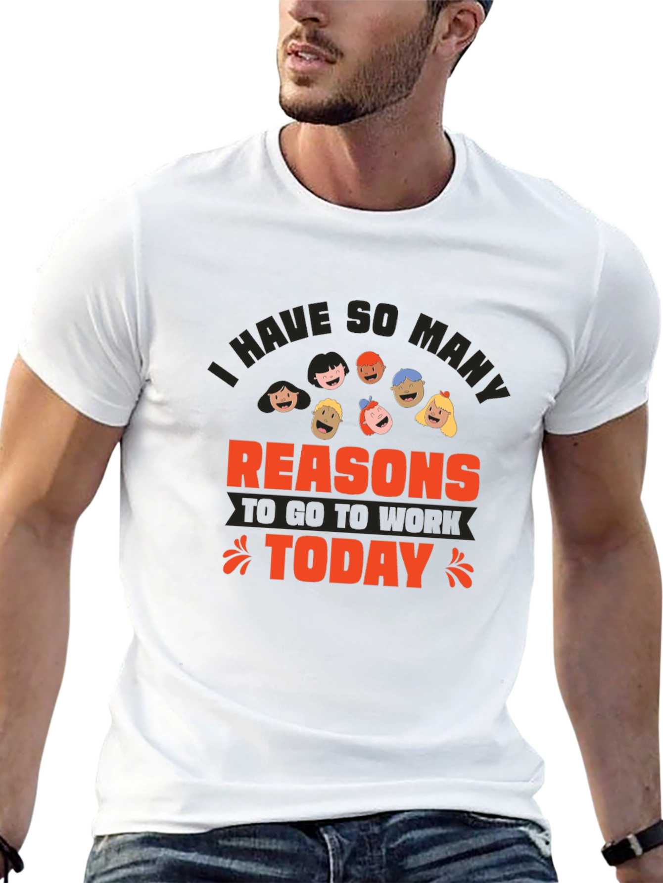 Reasons To Go To Work Black T-Shirt