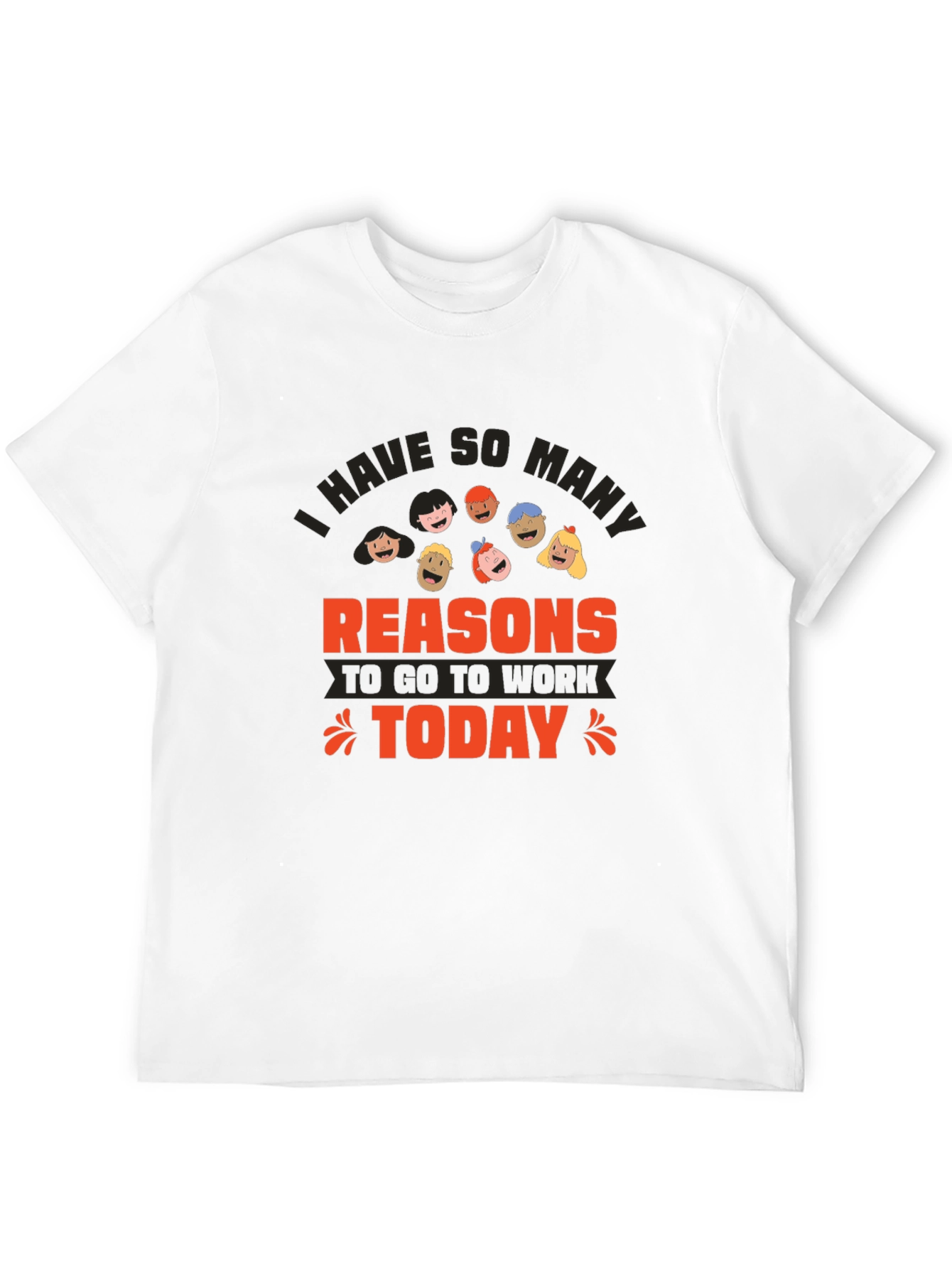 Reasons To Go To Work Black T-Shirt