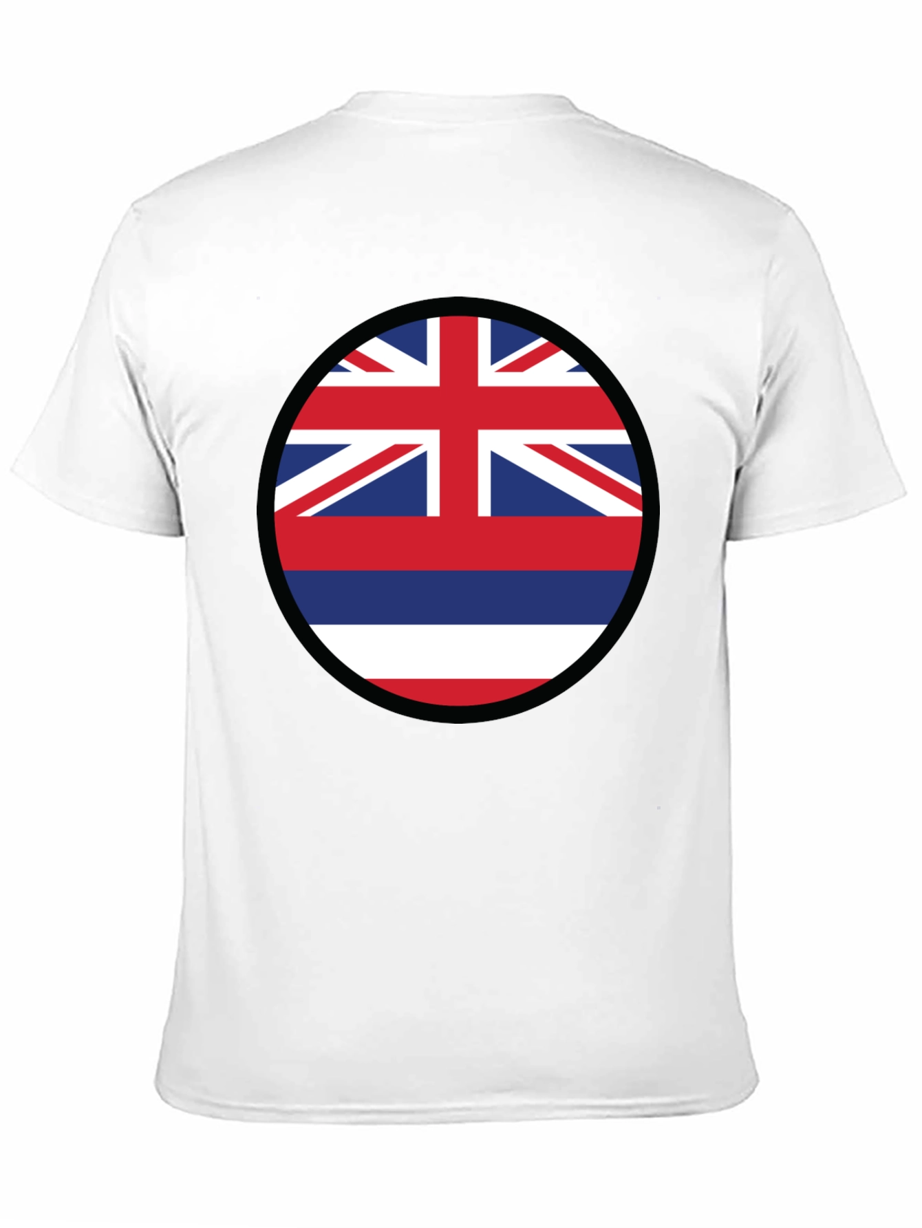 Hawaii Flag T-Shirt - Island Pride Crew Neck Tee