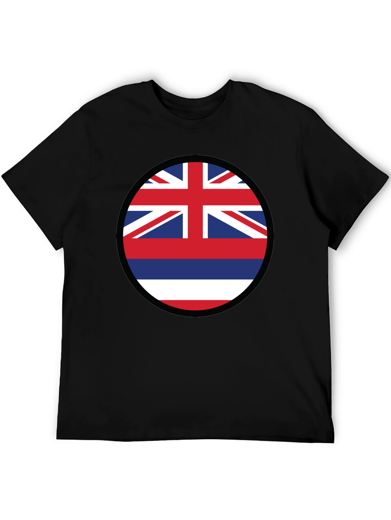 Hawaii Flag T-Shirt - Island Pride Crew Neck Tee