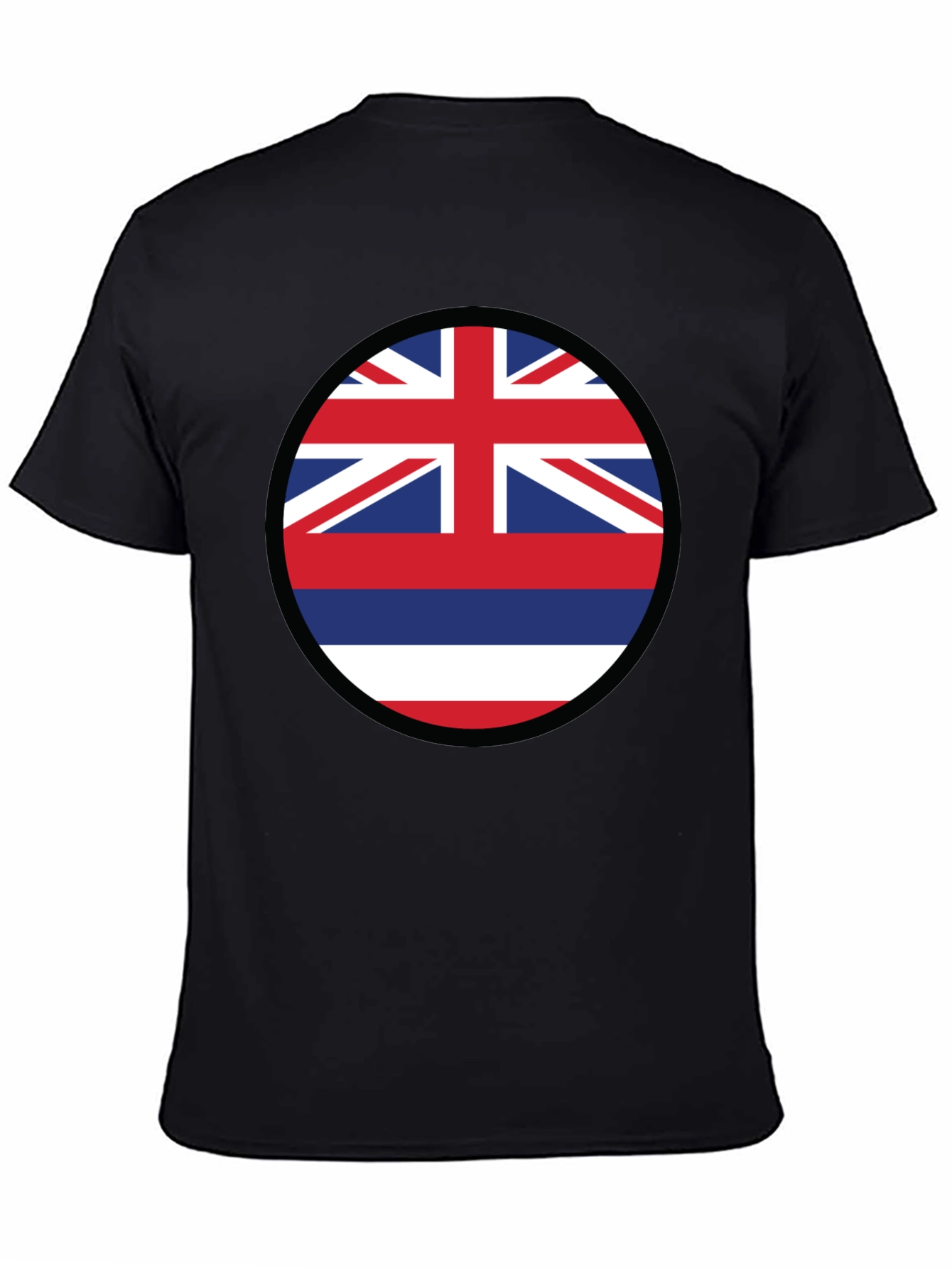 Hawaii Flag T-Shirt - Island Pride Crew Neck Tee