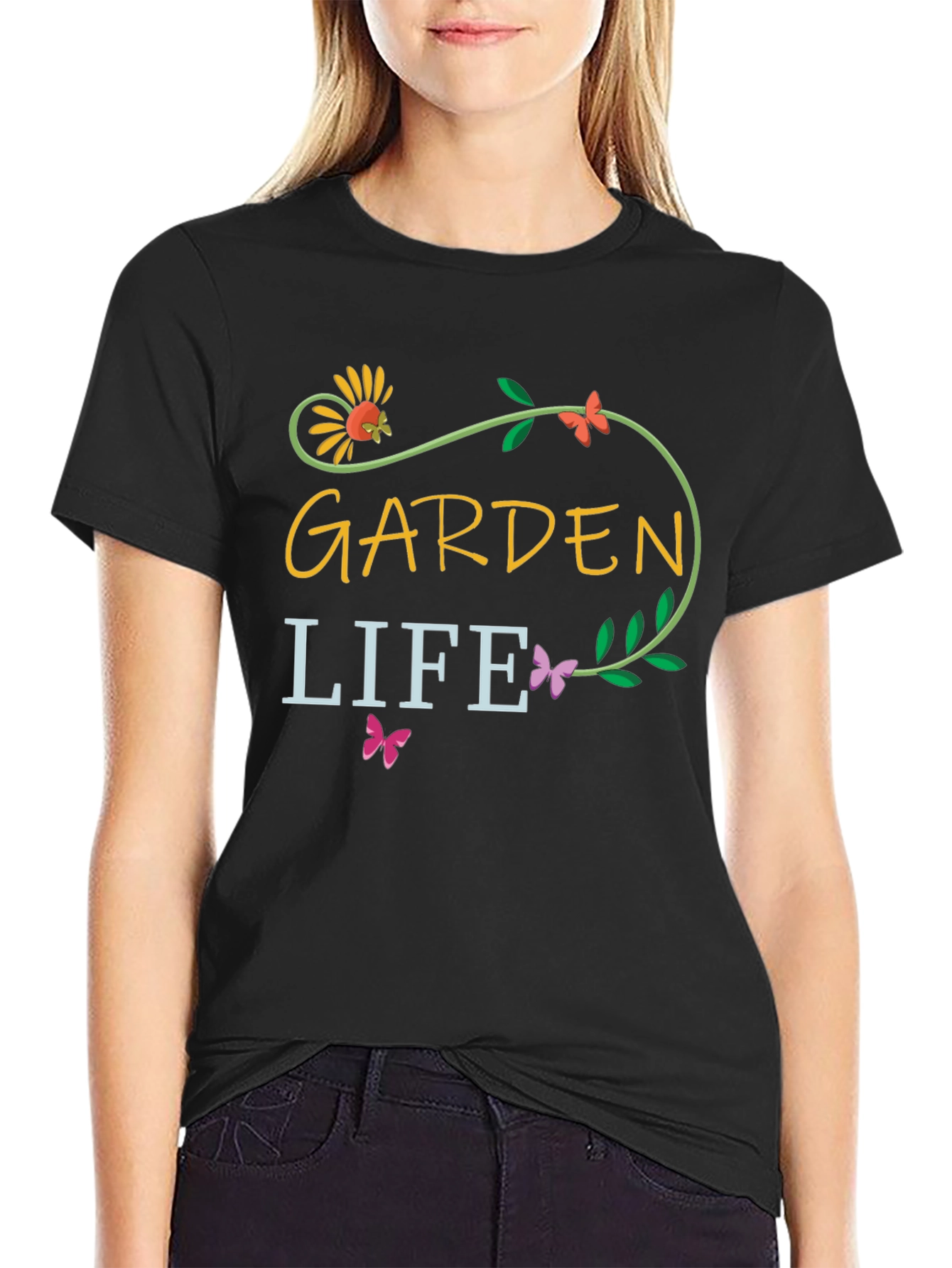 Garden Life Graphic Tee - Nature Lovers T-Shirt