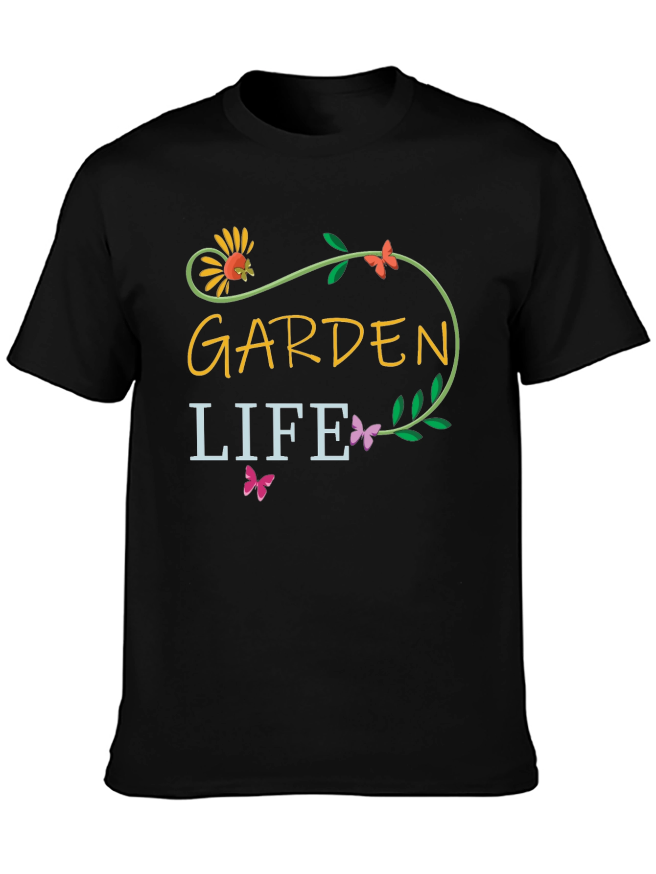 Garden Life Graphic Tee - Nature Lovers T-Shirt