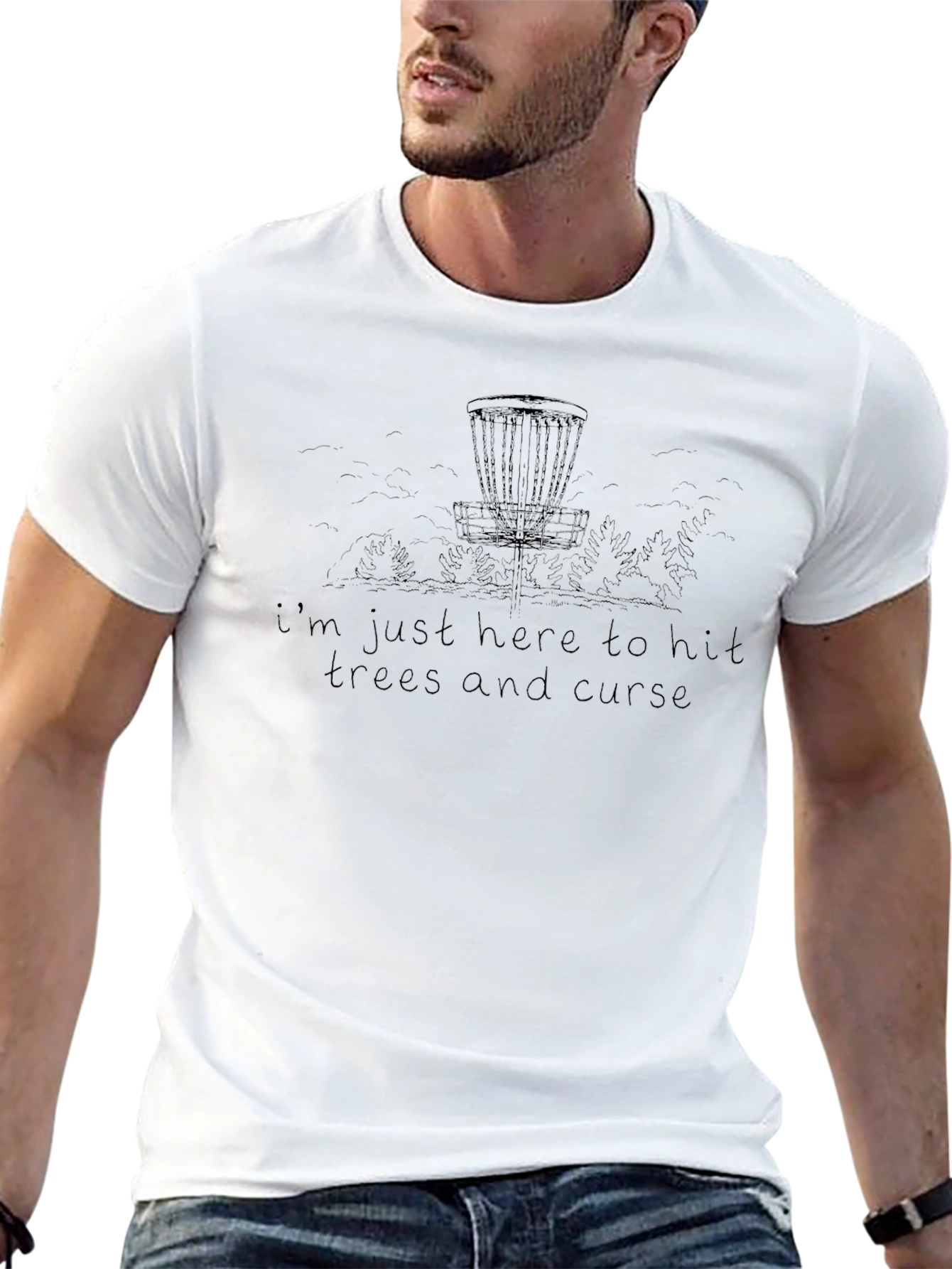 Disc Golf Tee: Hit Trees & Curse