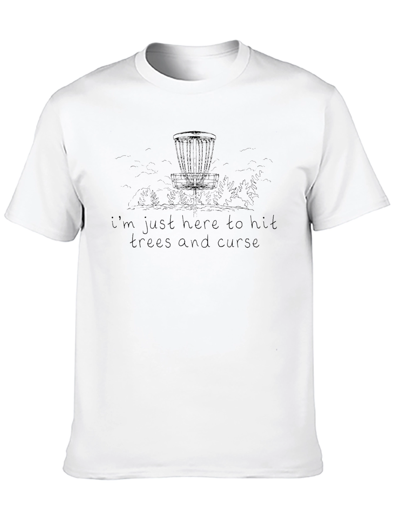 Disc Golf Tee: Hit Trees & Curse