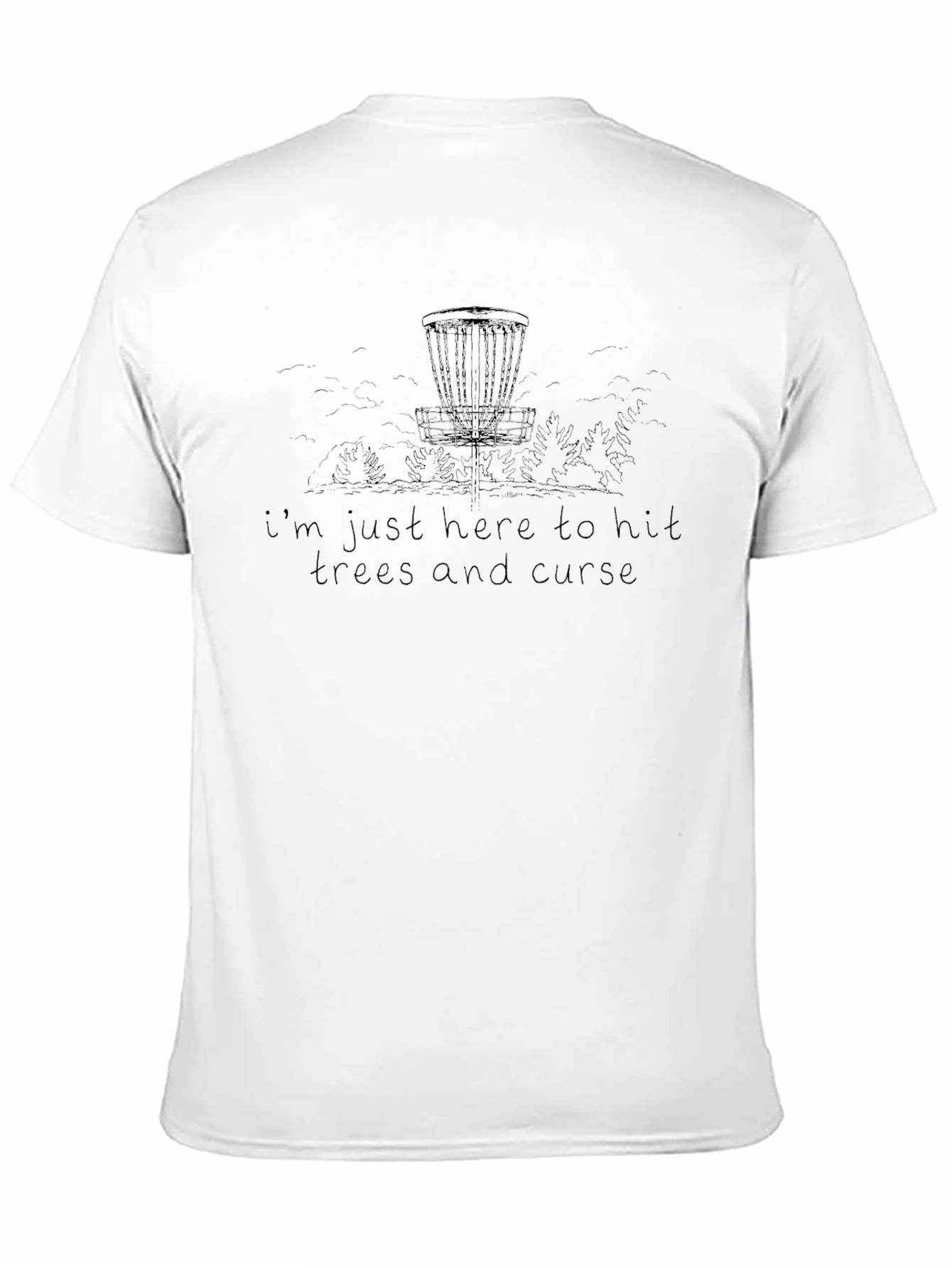 Disc Golf Tee: Hit Trees & Curse