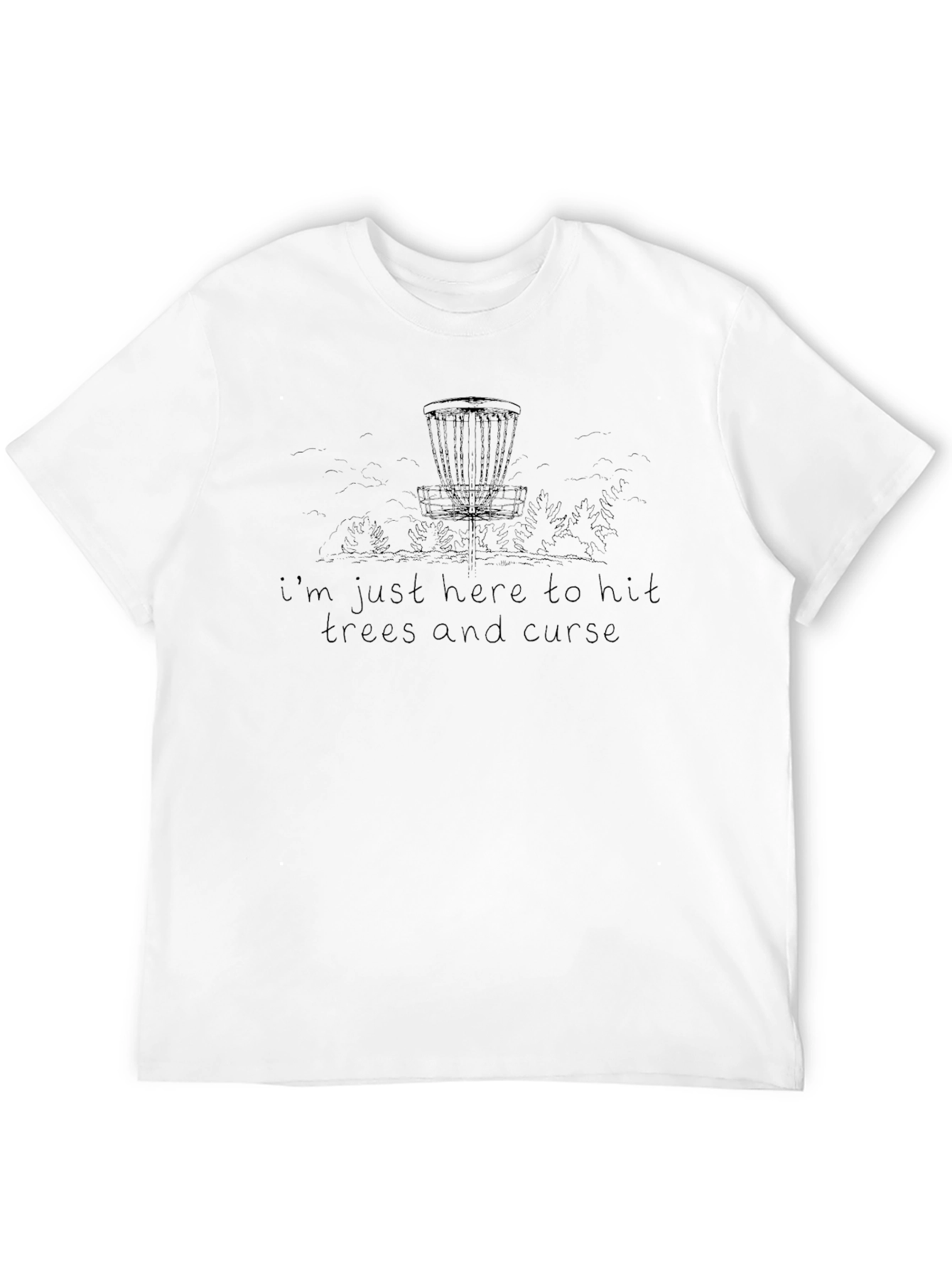 Disc Golf Tee: Hit Trees & Curse