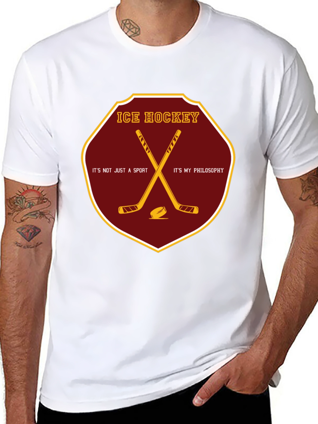 Ice Hockey Philosophy T-Shirt