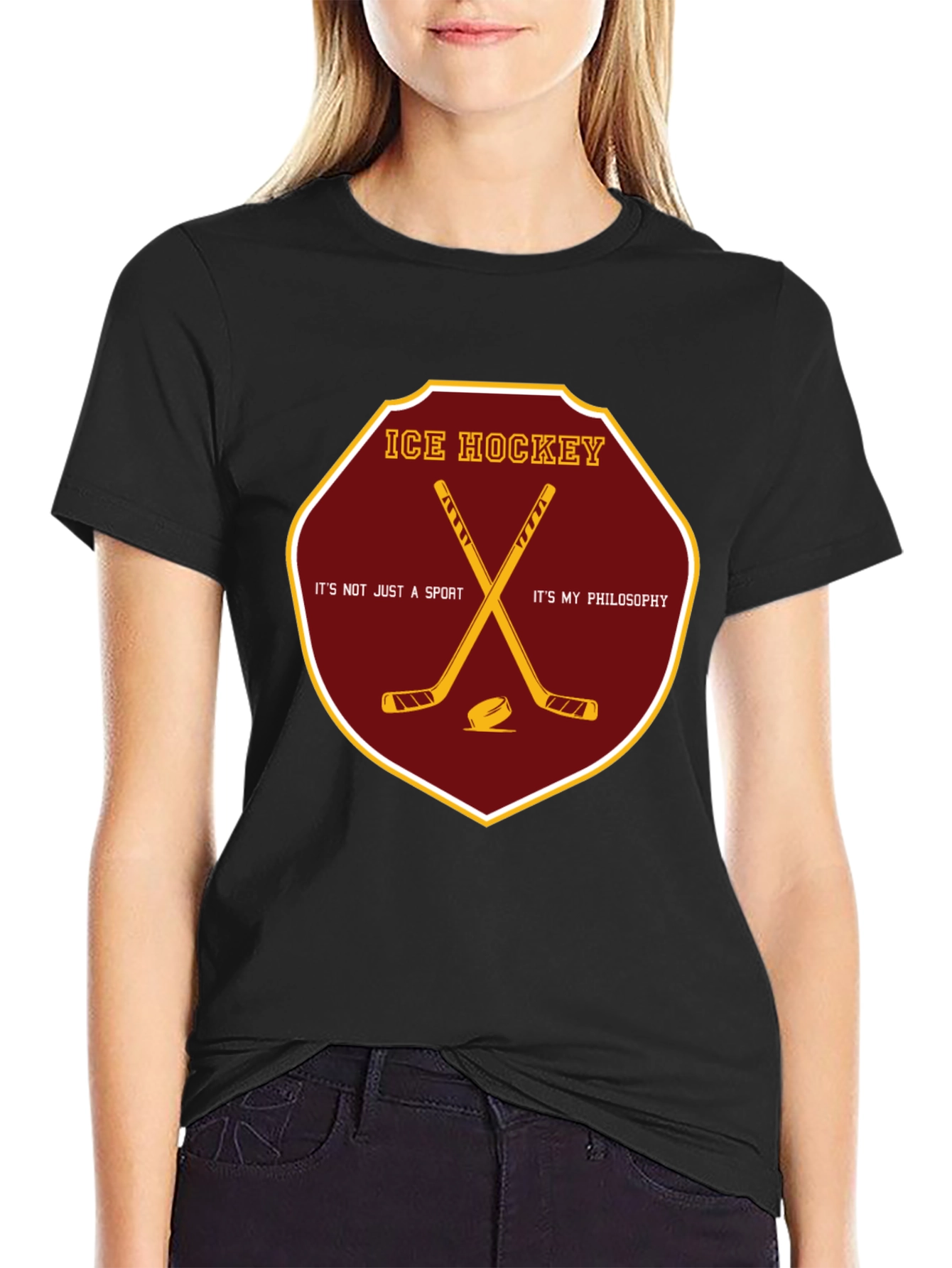 Ice Hockey Philosophy T-Shirt