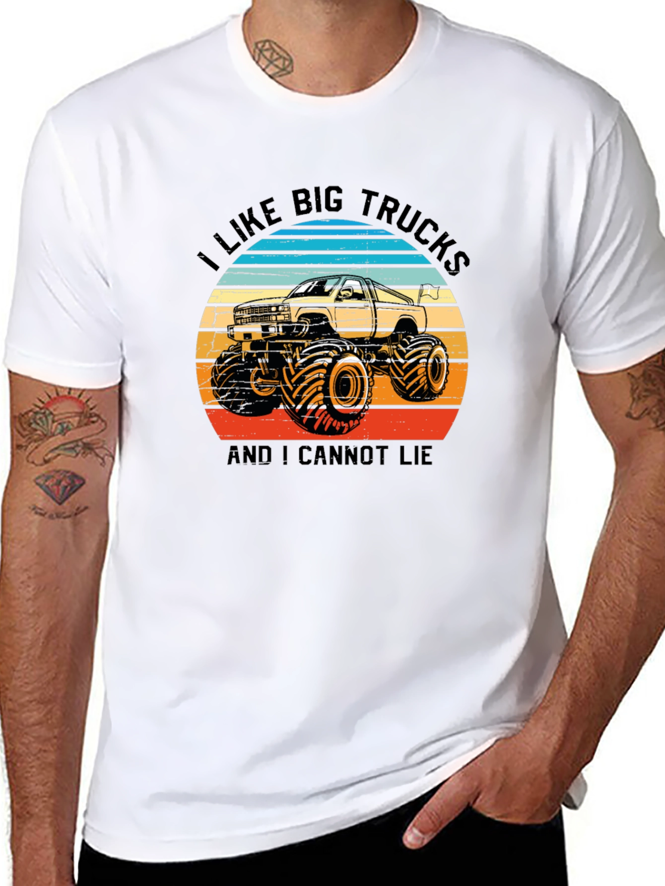 Big Trucks T-Shirt - Funny Truck Lover Tee