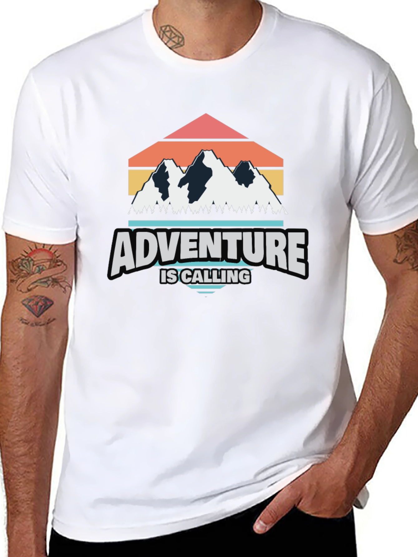 Adventure Is Calling Graphic T-Shirt