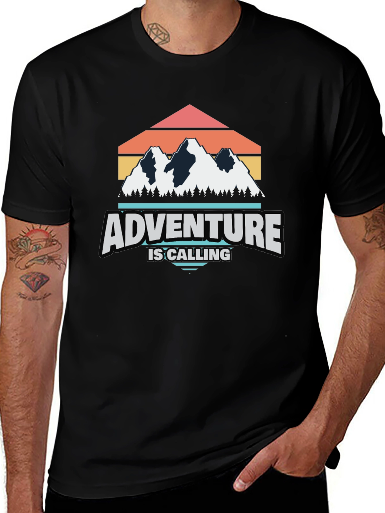 Adventure Is Calling Graphic T-Shirt