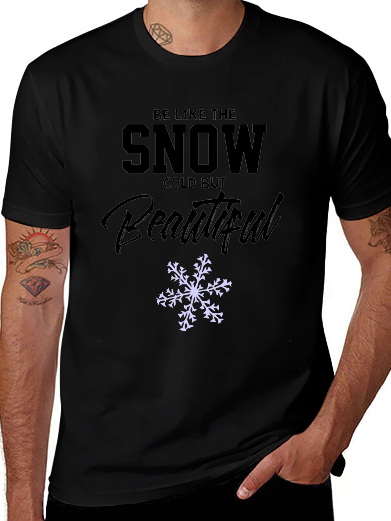 Snowflake Graphic T-Shirt