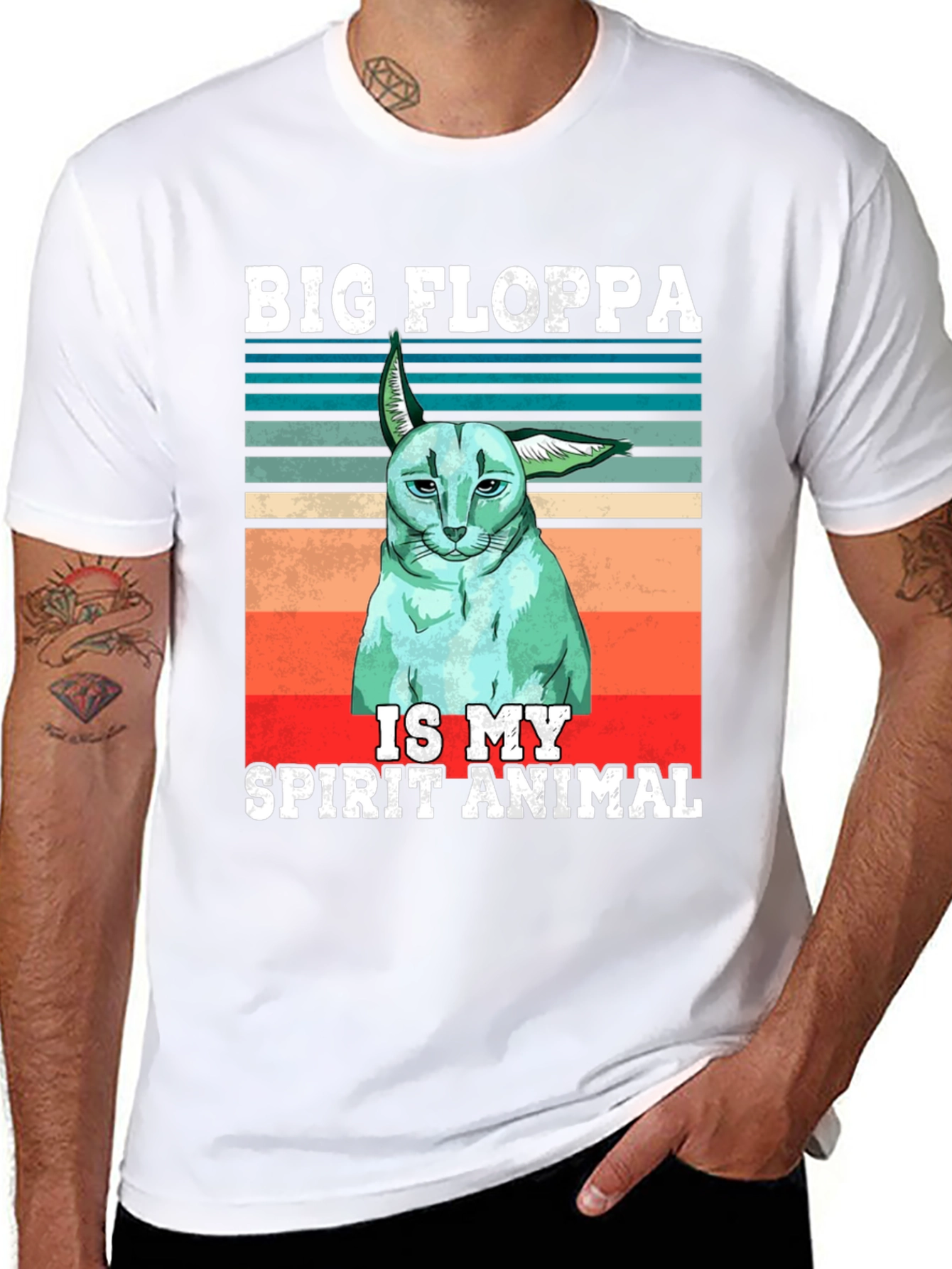 Big Floppa Spirit Animal T-Shirt