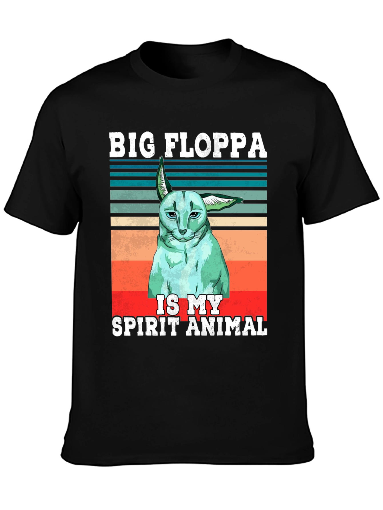 Big Floppa Spirit Animal T-Shirt